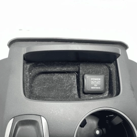 14-15 Acura MDX Center Console Shifter Bezel Cover Panel & Cup Holder OEM NH716L