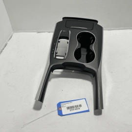 14-15 Acura MDX Center Console Shifter Bezel Cover Panel & Cup Holder OEM NH716L