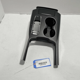 14-15 Acura MDX Center Console Shifter Bezel Cover Panel & Cup Holder OEM NH716L