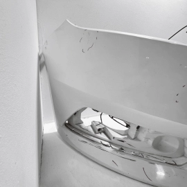 2015-2017 Ford Focus ST Front Bumper Cover White