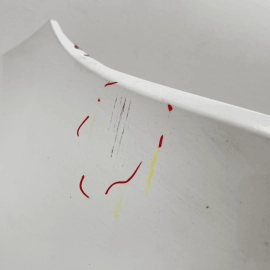 2015-2017 Ford Focus ST Front Bumper Cover White