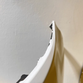 2015-2017 Ford Focus ST Front Bumper Cover White