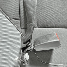 2015-2018 Ford Focus 2 Row Rear Left Driver Side Seat Back Pad Cloth OEM
