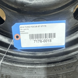 2015 - 2018 FORD FOCUS ESCAPE Spare Tire Compact Donut Wheel Rim 165 80 R17 OEM