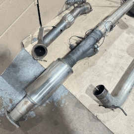 2015-2018 FORD FOCUS ST 2.0L EXHAUST SYSTEM MUFFLER TAIL PIPE ASSEMBLY OEM