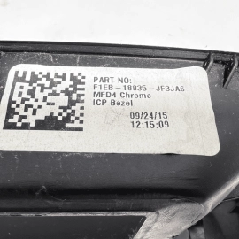 2015-2017 FORD FOCUS ST RADIO CONTROL PANEL CENTER DASH TRIM BEZEL OEM