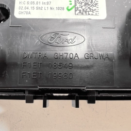 2015-2018 FORD FOCUS ST A/C HEATER TEMPERATURE CLIMATE CONTROL UNIT OEM