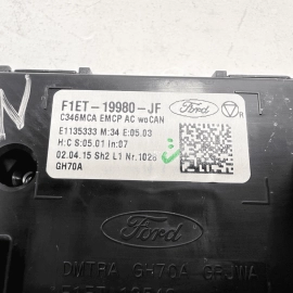 2015-2018 FORD FOCUS ST A/C HEATER TEMPERATURE CLIMATE CONTROL UNIT OEM