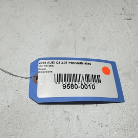 2015-2018 AUDI Q3  REAR LEFT DRIVER DOOR SHELL SKIN FRAME PANEL OEM GRAY LZ7S