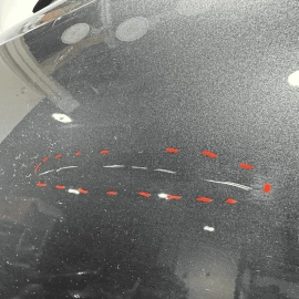 2015-2018 AUDI Q3  FRONT LEFT DRIVER DOOR SHELL SKIN FRAME PANEL OEM GRAY LZ7S