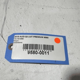 2015-2018 AUDI Q3  FRONT LEFT DRIVER DOOR SHELL SKIN FRAME PANEL OEM GRAY LZ7S