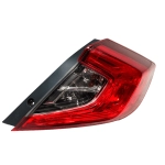 2016-2021 Honda Civic Rear Right Passenger Side Outer Taillight Tail Light OEM