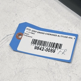 JEEP GRAND CHEROKEE 2017-2021 FRONT PASSENGER SIDE DOOR PANEL ARMREST TRIM OEM