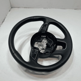AUDI Q3 QUATTRO COLUMN STEERING WHEEL W/ SWITCH LEATHER BLACK 2015-2018 OEM