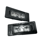 2015-2018 AUDI Q3 REAR LEFT OR RIGHT LICENSE PLATE LIGHT LAMP SET OF 2PCS OEM