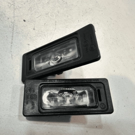 2015-2018 AUDI Q3 REAR LEFT OR RIGHT LICENSE PLATE LIGHT LAMP SET OF 2PCS OEM