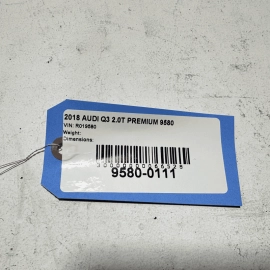 2015-2018 AUDI Q3 PANORAMIC SUNROOF SUN ROOF WINDOW GLASS & MOTORS & SHADE OEM
