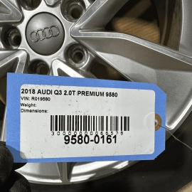 2016-2018 AUDI Q3 QUATTRO 18 INCH WHEEL RIM TIRE 18x7J 235/50/R18 1 PCS OEM