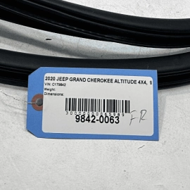 JEEP GRAND CHEROKEE 2011-21 FRONT LEFT OR RIGHT DOOR BODY WEATHERSTRIP SEAL OEM