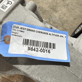 2014-2024 JEEP GRAND CHEROKEE 3.6L REAR DIFFERENTIAL AXLE CARRIER 3.45 RATIO OEM