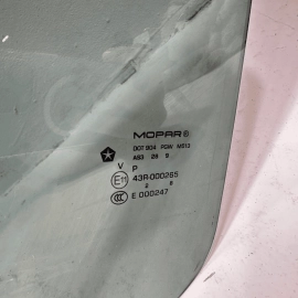 JEEP GRAND CHEROKEE 2011-2020 REAR LEFT DRIVER SIDE DOOR WINDOW GLASS OEM