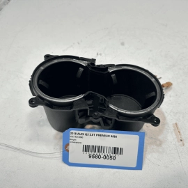 AUDI Q3 CENTER CONSOLE DRINK DUAL CUP HOLDER PLASTIC BLACK 2015-2018 OEM