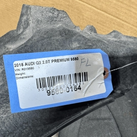 2015-2018 AUDI Q3 QUATTRO FRONT LEFT DRIVER SIDE FENDER LINER SPLASH GUARD OEM