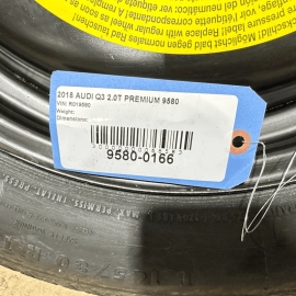 2015-2018 AUDI Q3 QUATTRO 18 INCH EMERGENCY SPARE TIRE WHEEL 145/80/R18 OEM