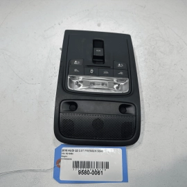 2015-2018 AUDI Q3 ROOF OVERHEAD CONSOLE DOME LIGHT LAMP SWITCH BLACK OEM