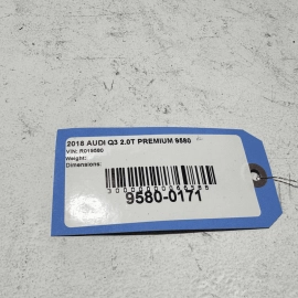 2015-2018 AUDI Q3 QUATTRO REAR TRUNK CARGO SPARE FLOOR CARPET COVER OEM