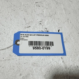 2015-2018 AUDI Q3 QUATTRO REAR TRUNK LOWER LATCH SILL SCUFF PLATE TRIM COVER OEM