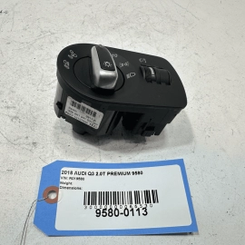 2016-2018 AUDI Q3 DASH HEADLIGHT FOG LIGHT LAMP CONTROL SWITCH