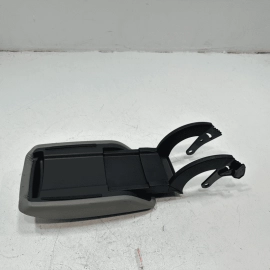 2016-2018 AUDI Q3 FRONT CENTER CONSOLE STORAGE LID ARMREST LEATHER GRAY OEM