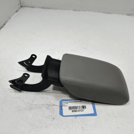 2016-2018 AUDI Q3 FRONT CENTER CONSOLE STORAGE LID ARMREST LEATHER GRAY OEM