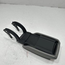 2016-2018 AUDI Q3 FRONT CENTER CONSOLE STORAGE LID ARMREST LEATHER GRAY OEM