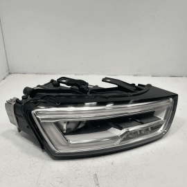 2018 AUDI FRONT RIGHT PASSENGER SIDE HEADLIGHT LED LAMP LIGHT HEAT OEM