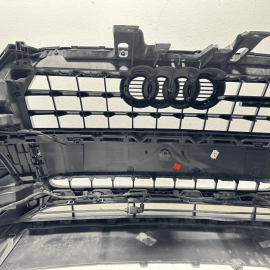 2018 AUDI Q3 FRONT BUMPER COVER ASSEMBLY WITH PARK ASSIST GRAY *LZ7S* OEM