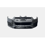 2018 AUDI Q3 FRONT BUMPER COVER ASSEMBLY WITH PARK ASSIST GRAY *LZ7S* OEM