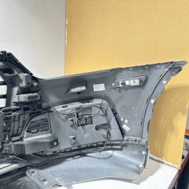 2018 AUDI Q3 FRONT BUMPER COVER ASSEMBLY WITH PARK ASSIST GRAY *LZ7S* OEM