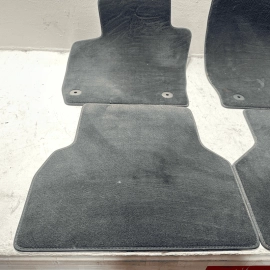 2018 AUDI Q3 QUATTRO FRONT & REAR FLOOR CARPET LINER COVER MAT SET OF 4 OEM