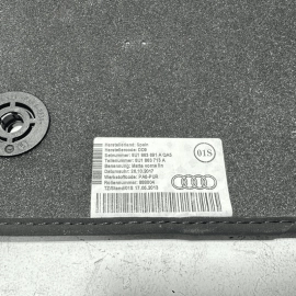 2018 AUDI Q3 QUATTRO FRONT & REAR FLOOR CARPET LINER COVER MAT SET OF 4 OEM
