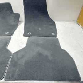 2018 AUDI Q3 QUATTRO FRONT & REAR FLOOR CARPET LINER COVER MAT SET OF 4 OEM