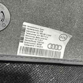 2018 AUDI Q3 QUATTRO FRONT & REAR FLOOR CARPET LINER COVER MAT SET OF 4 OEM