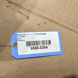 2015-2018 AUDI Q3 QUATTRO 2.0L REAR CARDAN PROPELLER DRIVESHAFT OEM