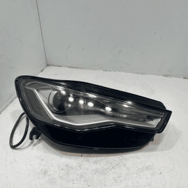 2016-2018 AUDI A6 3.0L FRONT RIGHT PASSENGER SIDE HEADLIGHT XENON DAMAGE OEM