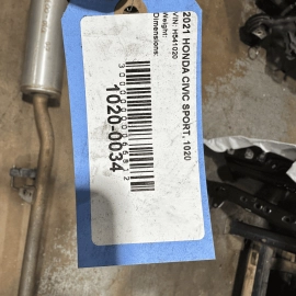 HONDA CIVIC SPORT 2.0L EXHAUST SYSTEM MUFFLER & RESONATOR PIPE 2019-2021 OEM