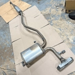 HONDA CIVIC SPORT 2.0L EXHAUST SYSTEM MUFFLER & RESONATOR PIPE 2019-2021 OEM
