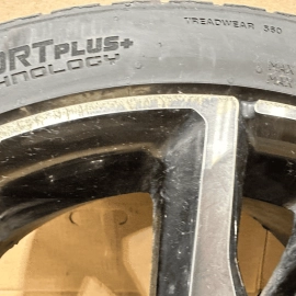 HONDA CIVIC SPORT WHEEL RIM TIRE 235/40 R18 18X8J 5 DOUBLE SPOKE 5/32`` 2021 OEM