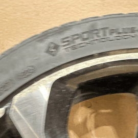 HONDA CIVIC SPORT WHEEL RIM TIRE 235/40 R18 18X8J 5 DOUBLE SPOKE 5/32`` 2021 OEM