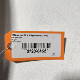 2015-2020 ACURA TLX REAR TRUNK LID RIGHT PASSENGER SIDE HINGE COVER TRIM OE